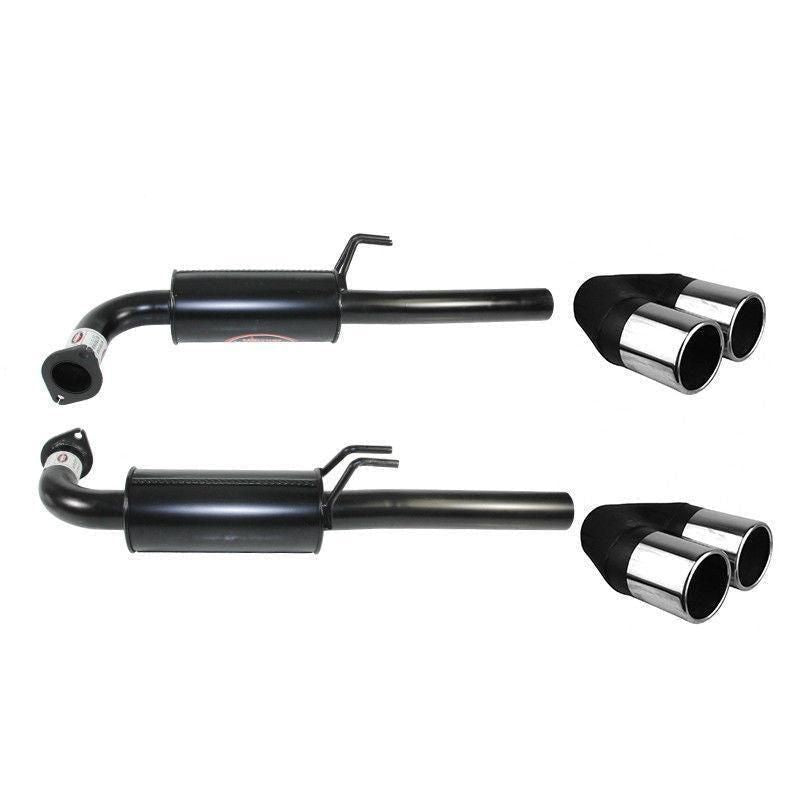 Redback Performance - Holden VE VF Ute 2.5" Rear Mufflers With Tips