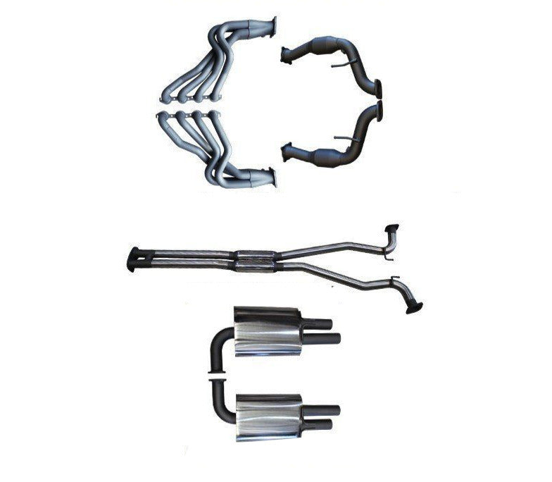 Manta - Holden HSV VE E3 Sedan Wagon (2010-2013) E3 Series VE 6.2L V8 2.5in With Extractors Hotdog/Muffler