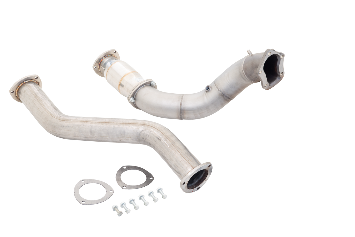 XFORCE - Ford Falcon FG XR6 Turbo Sedan 4" Inch RAW 409 Stainless Steel Turbo Back System With Twin Tips