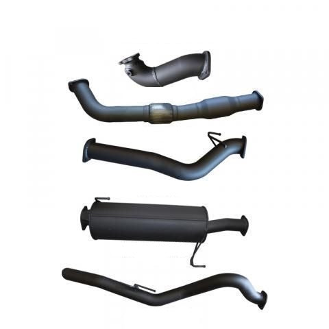 Manta - Isuzu D-MAX 3.0L SWB Styleside 07/2008-072010 - Full Exhaust - 3" Cat Back System with Cat