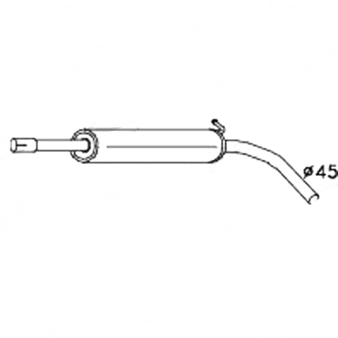 Standard Replacement - Volkswagen Polo 9N (2001 - 2008) Hatchback (1.4L) Centre…