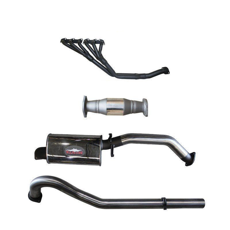 Manta - Holden VL Commodore Sedan (1986-1988) 3.0L 6 Cylinder 3in With Extractors Muffler/Tailpipe