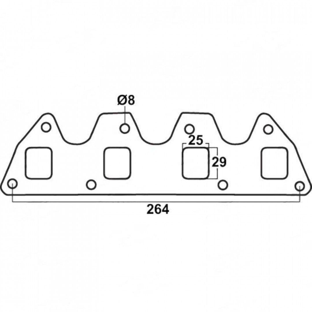 Suzuki LJ80 - Exhaust Manifold Gasket