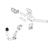 BRINK - Saab 9-3 (2003 - 2008), Saab 9-3 (2002 - 2015) European Towbar