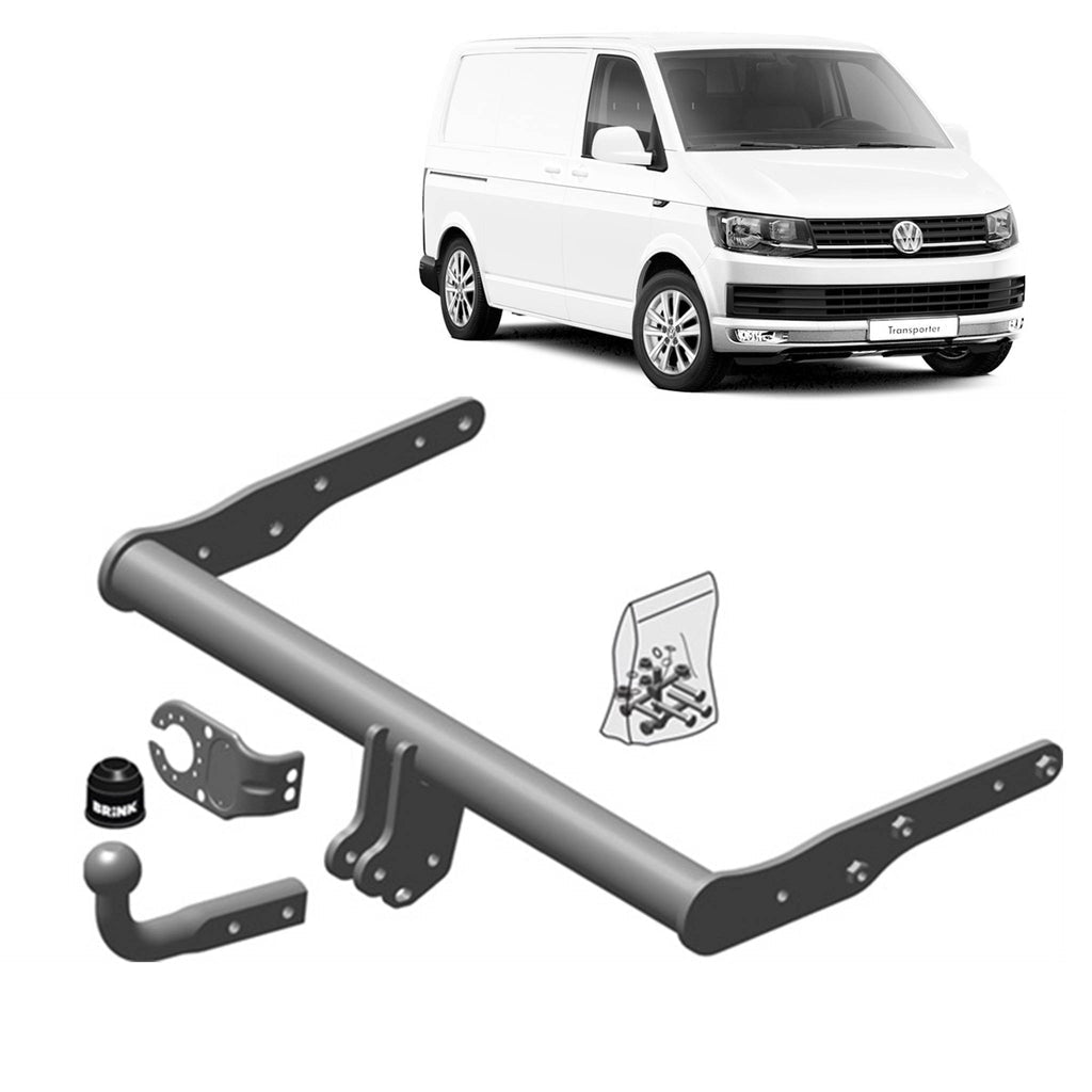 BRINK - Volkswagen Multivan (2003 - on), Volkswagen Transporter (2003 - 2019), Volkswagen Transporter / Caravelle (2003 - 2019) European Towbar