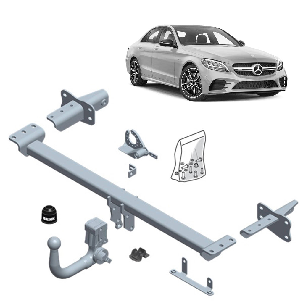 BRINK - Mercedes Benz C-Class W205 Sedan (2013 - 2023), S205 Wagon (2014 - 2023) Detachable Towbar