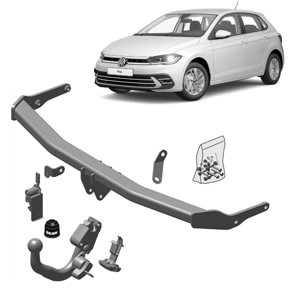 BRINK - Volkswagen Polo (2017 - on) Hatchback European Towbar