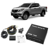 TAG - Mazda BT-50 UR, UP, B22, B32, CD, UN (2006 - 2020) Styleside Tub Heavy Duty Towbar & Direct Fit Wiring Kit