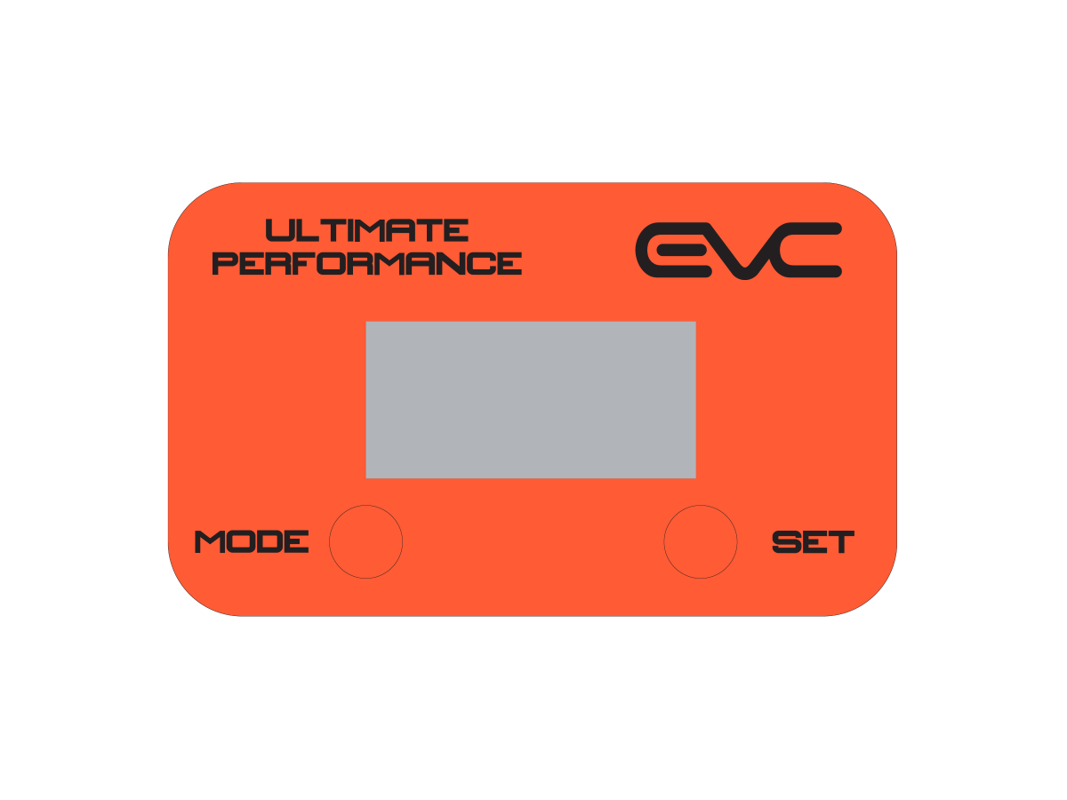 Ultimate9 - EVC Colour Face ORANGE (STICKER)