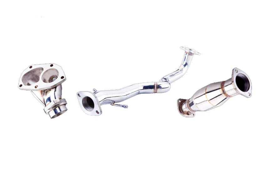 XFORCE - MITSUBISHI LANCER EVO 7-8-9 CT9A (01-07) 3" Inch Stainless Steel Turbo Back Exhaust System With Varex