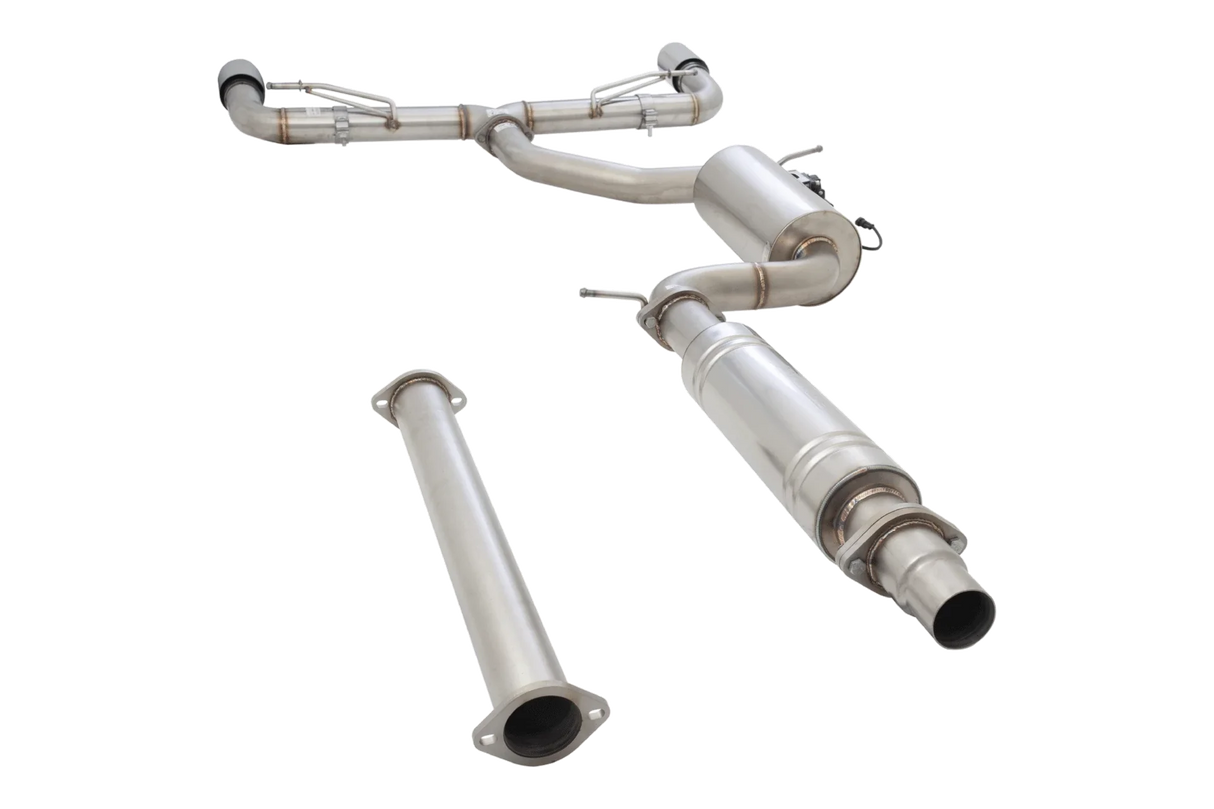 XFORCE - VW GOLF GTI MK7-MK7.5 (10/2013-01/2021), 3" Stainless Cat-Back Exhaust System With Varex Muffler