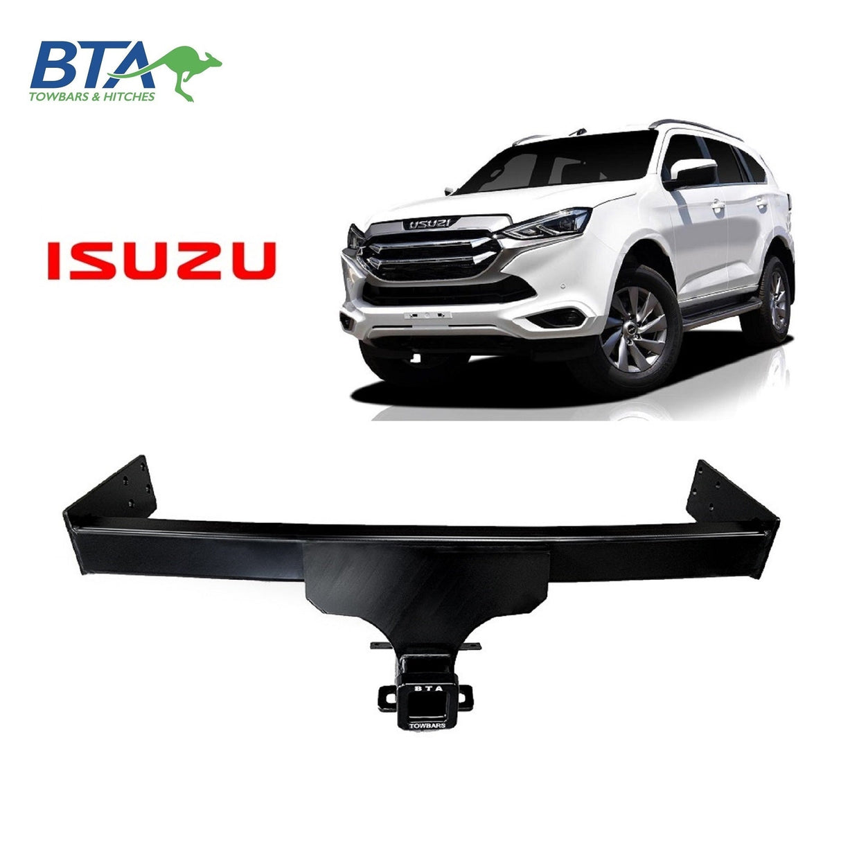 BTA Isuzu MUX (06/2021 – On) Heavy Duty Towbar 3500/350kg Capacity