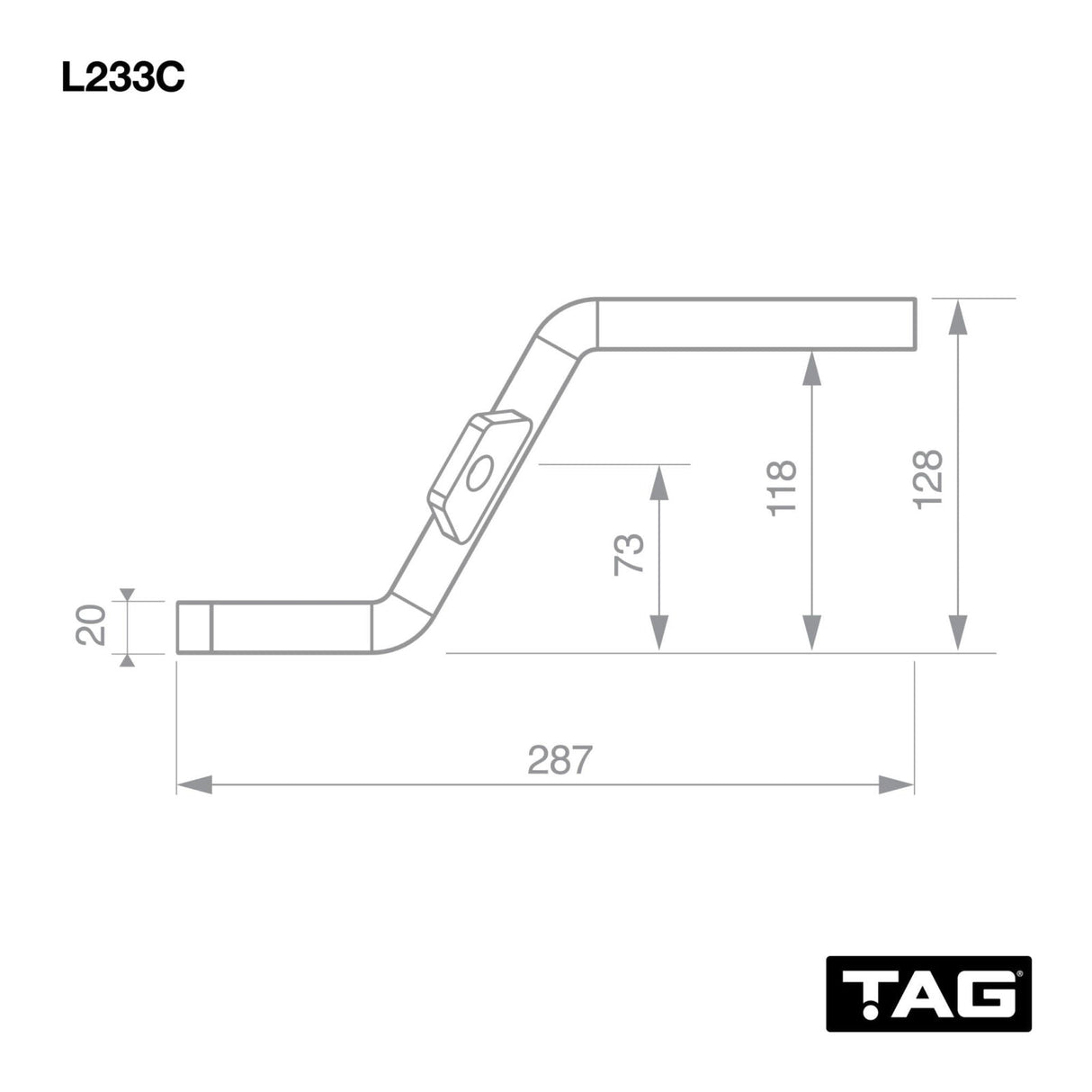 TAG - Class 2 Tow Ball Mount