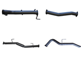 Manta - Nissan Navara NP300 - 3" Single Turbo Back Exhaust System with Cat & Hotdog