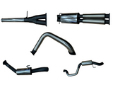 Manta - Chevrolet Silverado (2019-2024) 1500 6.2L V8 - 3" Stainless Dual Cat Back Exhaust System with Centre + Rear Mufflers