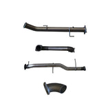 Manta - Volkswagen V6 Amarok 3in DUMP PIPE BACK Without Muffler Dump At Diff