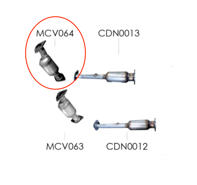 Redback Enviro Catalytic Converter - Nissan Navara D40 Ute (12/2005-06/2011) & Pathfinder R51 (09/2005-12/2013)