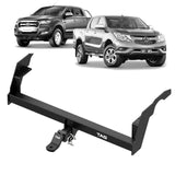 TAG - Mazda BT-50 UR, UP, B22, B32, CD, UN (2006 - 2020) Styleside Tub Heavy Duty Towbar & Direct Fit Wiring Kit