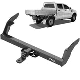 TAG - Mazda BT-50 CD, UN (2006 - 2011), Ford Ranger PK, PJ (2006 - 2011) Cab Chassis Towbar Heavy Duty with Direct Fit Wiring Harness