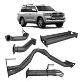 Redback Performance - Toyota Landcruiser (10/2015 - on) Exhaust (Extreme Duty 4x4) "Pipe Only"