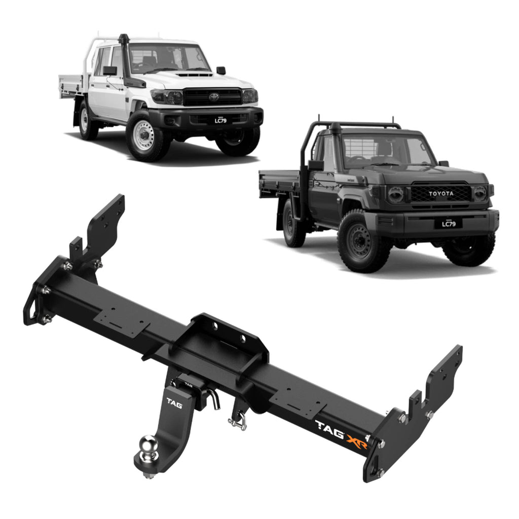 TAG - Toyota Landcruiser 75/79 Series (Single/Double Cab) - Extreme Recovery Towbar