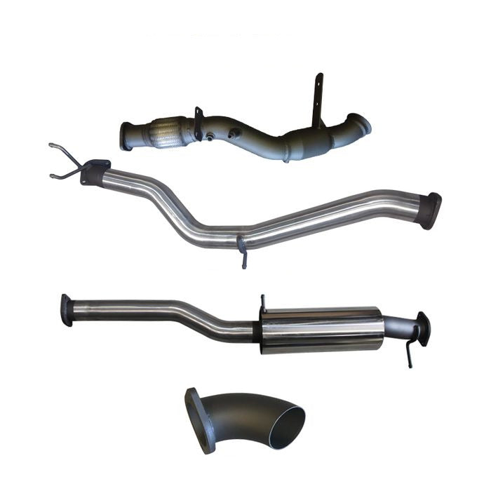 Manta - Volkswagen Amarok 2.0L 3in Later Model Standard Exit Sports Muffler