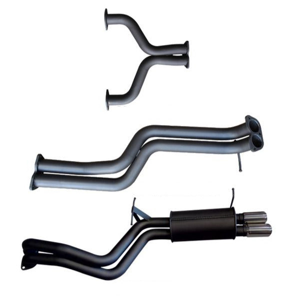 Manta - Ford Falcon BA, BF V8 Sedan & FPV GT, GT-P. 5.4L BOSS Sedan 4V (2002-2008) - Cat Back - 2.5" Dual Exhaust - WOM/Muffler