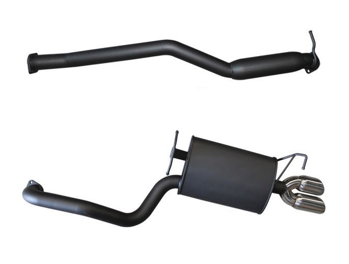 Manta - Ford Falcon FG 4.0L 6 Cylinder Non Turbo Sedan (all models - XT, XR6, G6, G6E) (2008-2016) - Cat Back - 2.5" Single Exhaust - Hotdog/Muffler