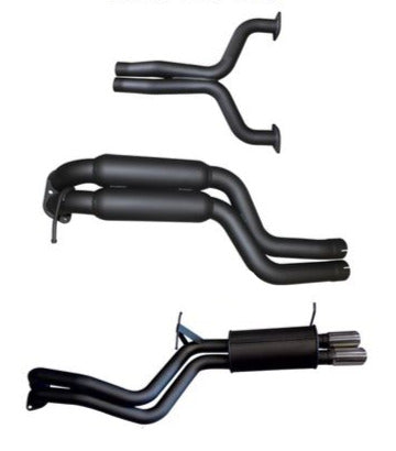 Manta - Ford Falcon FG 5.4L XR8 V8 Sedan (2008-2010) 2.5in Dual CatBack Hotdog/Muffler