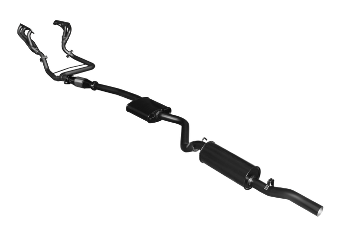 Manta - Holden Commodore Sedan (1991-1995) VP, VR 3.8L V6 Sedan 3.8L IRS 2.5in With Extractors Muffler/Muffler