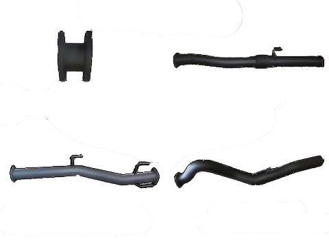 Manta - Isuzu DMAX 2021+ 1.9L - DPF Back Exhaust - 3" Single System - Pipe Only