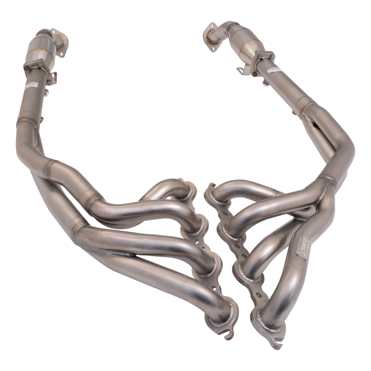 XFORCE - Holden COMMODORE V8, VT-VZ V8 5.7L SEDAN 1997-2006, Non Polished Stainless Steel 1 5/8" Inch Headers & Cat System