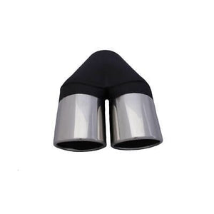 Y Piece Exhaust Tip - 2 1/2" Inch (In) 3 1/2" Inch (Out) 228mm Long